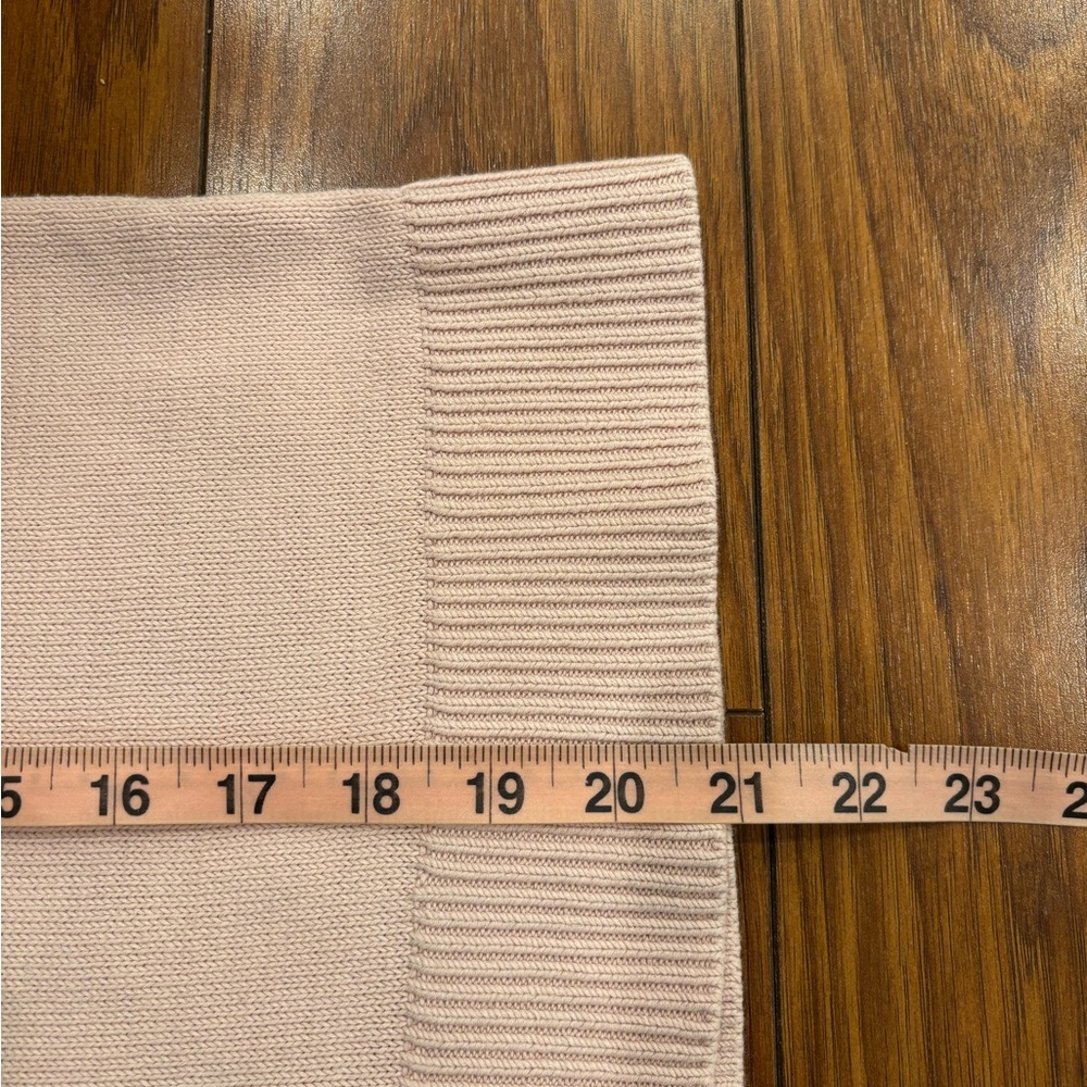 Everlane Dusty Rose Pink Cotton Sweater - Picture 9 of 11